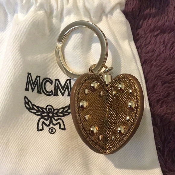 NWT Authentic MCM Key Ring / Bag Charm - Picture 9 of 16